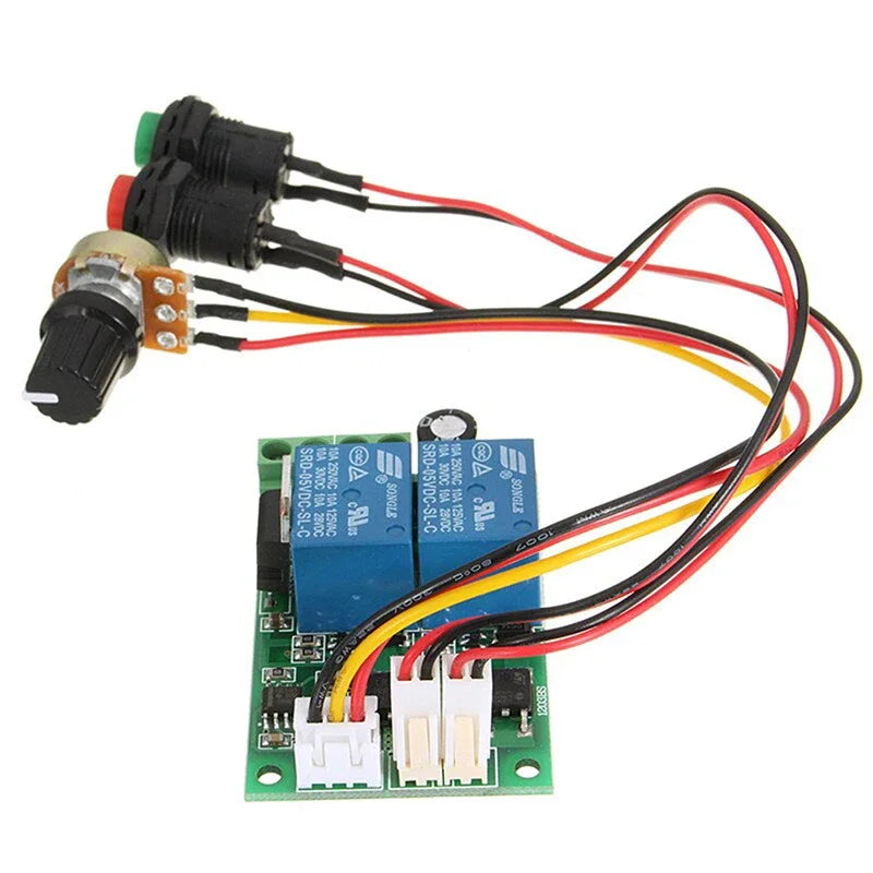 PWM DC Motor Speed Controller 6V–24V Forward Reverse Switch Motor Speed Controller SPOT