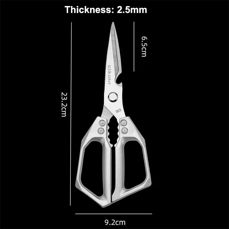 Stainless Steel Scissors – Sharp 2cr13 Blade & ABS Handle Kitchen Scissors SPOT
