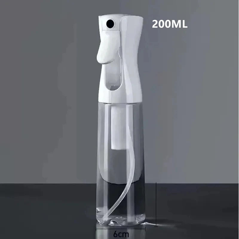 Continuous High-Pressure Mist Spray Bottle – Refillable Pump Mist Spray Bottle SPOT White 200ML