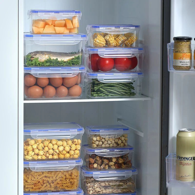 Airtight Plastic Food Storage Containers with Lid | Multi-Size Food Storage Container SPOT
