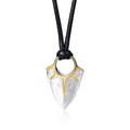 Men's OM Ohm Pendant Necklace – Stainless Steel Yoga Jewelry Pendant Necklace SPOT 1284GS