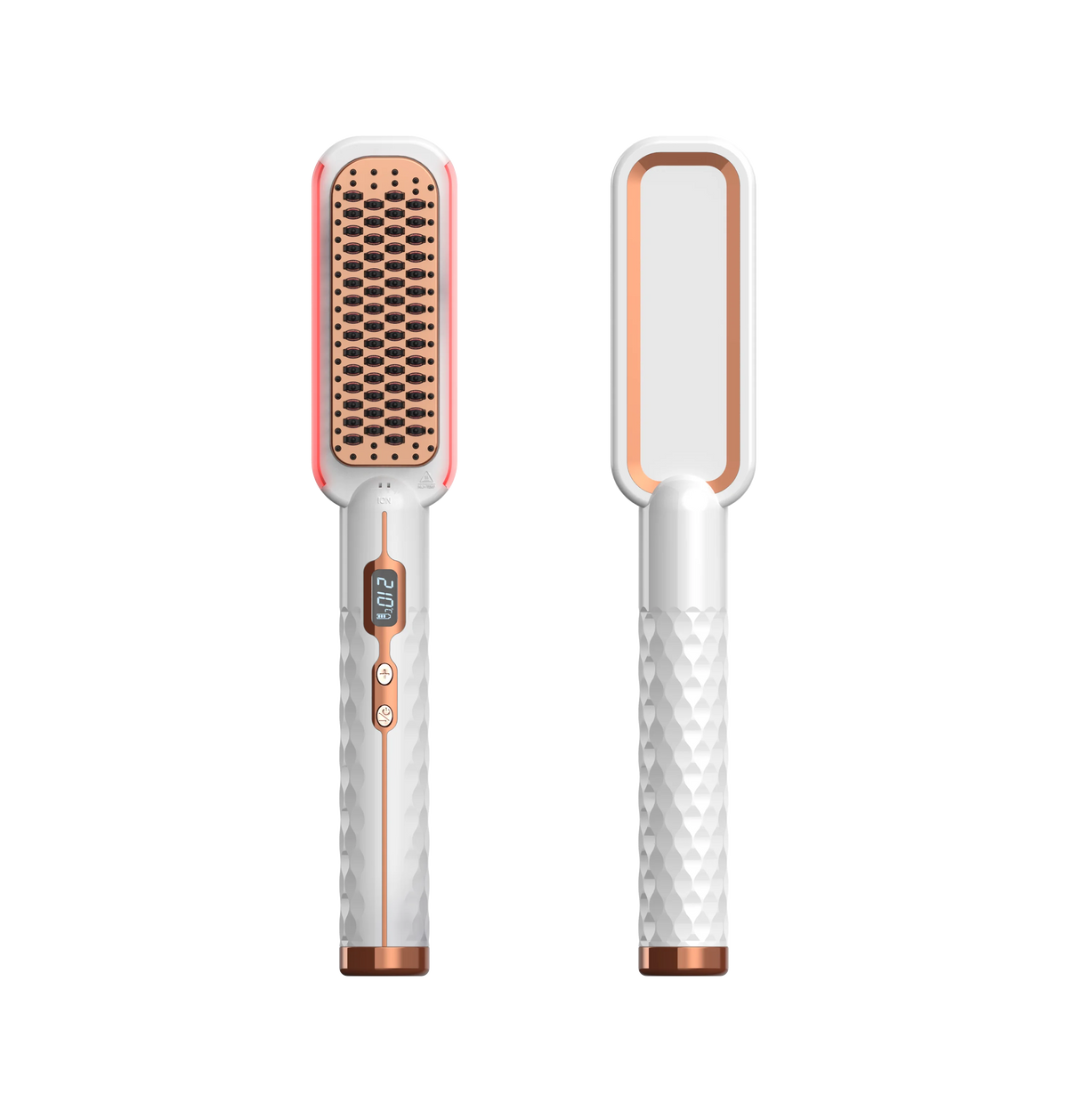 Ionic Ceramic Hair Straightening Brush – LED, Far Infrared, 60W Hair Straightening Brush SPOT