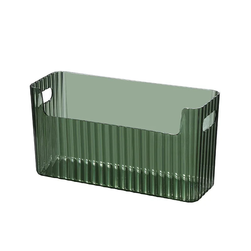 Self-Adhesive Refrigerator Organizer Box | Large Capacity Kitchen Storage Organizer SPOT Green