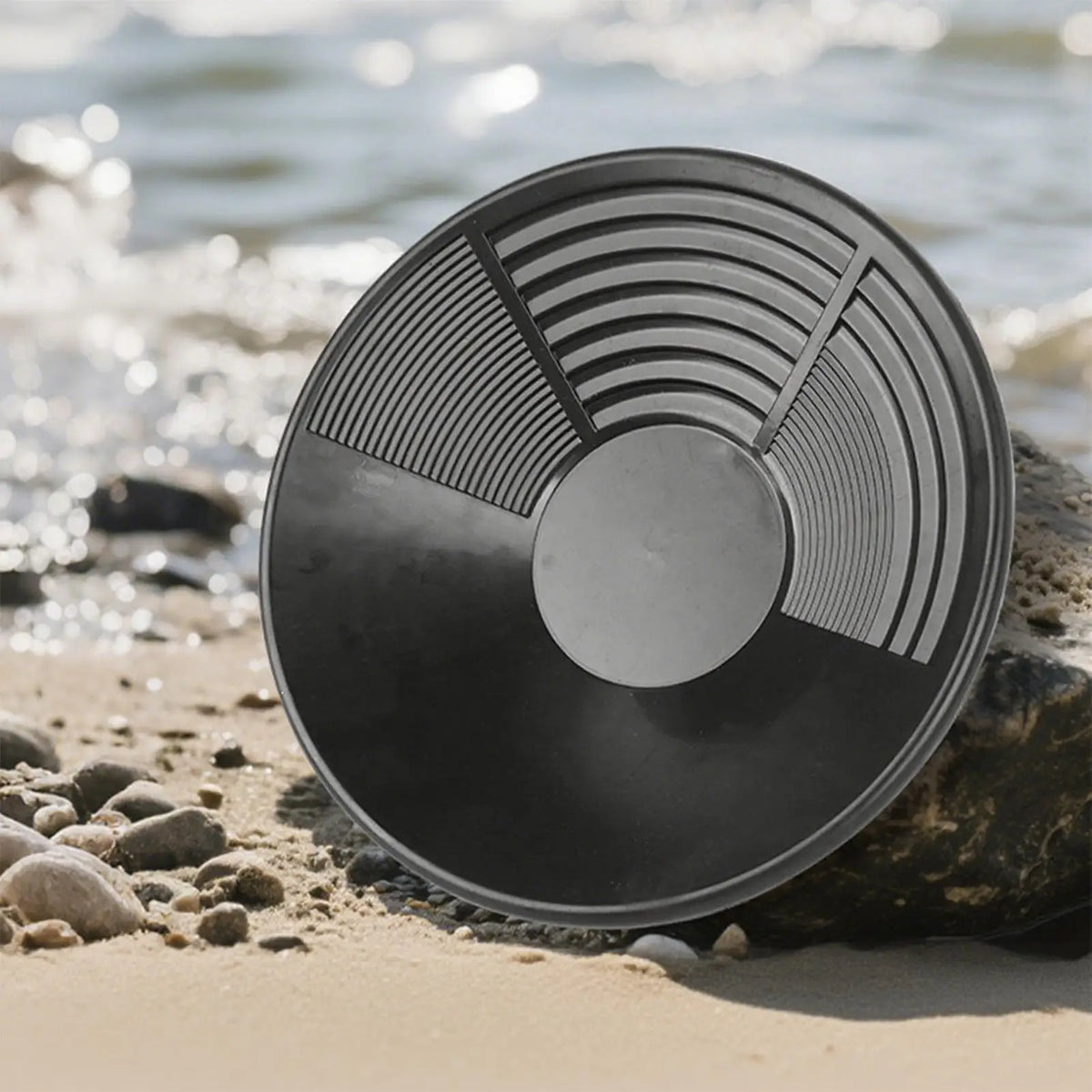 35cm Ergonomic Gold Panning Pan – Portable Plastic Mining Basin Gold Panning Pan SPOT