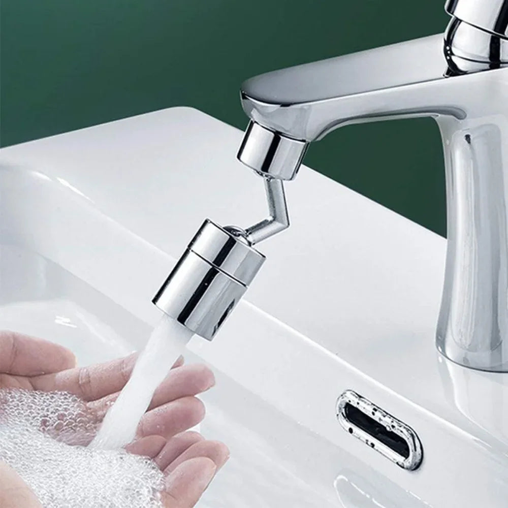 720° Rotating Faucet Extender – Anti-Splash Water Saving Adapter Faucet Aerator Adapter SPOT