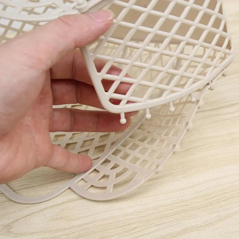 Hollow Plastic Storage Basket – BPA-Free PE Shower & Home Organizer Storage Basket SPOT