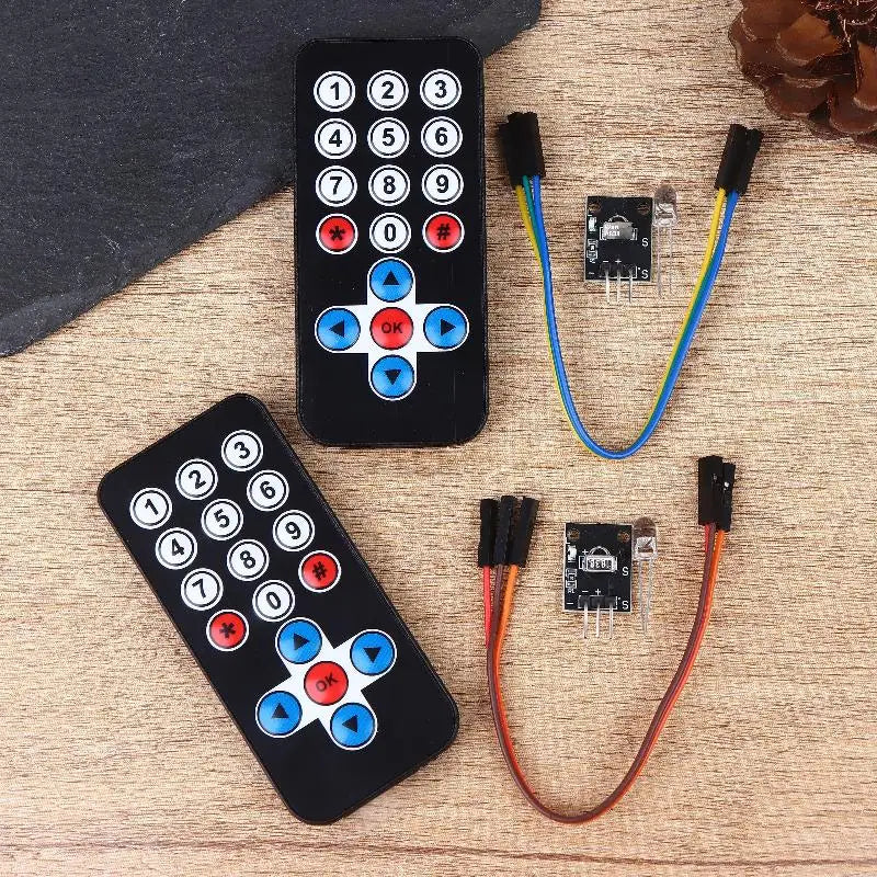 HX1838 IR Remote Control & Receiver Module Kit for Arduino DIY IR Receiver Module Kit SPOT