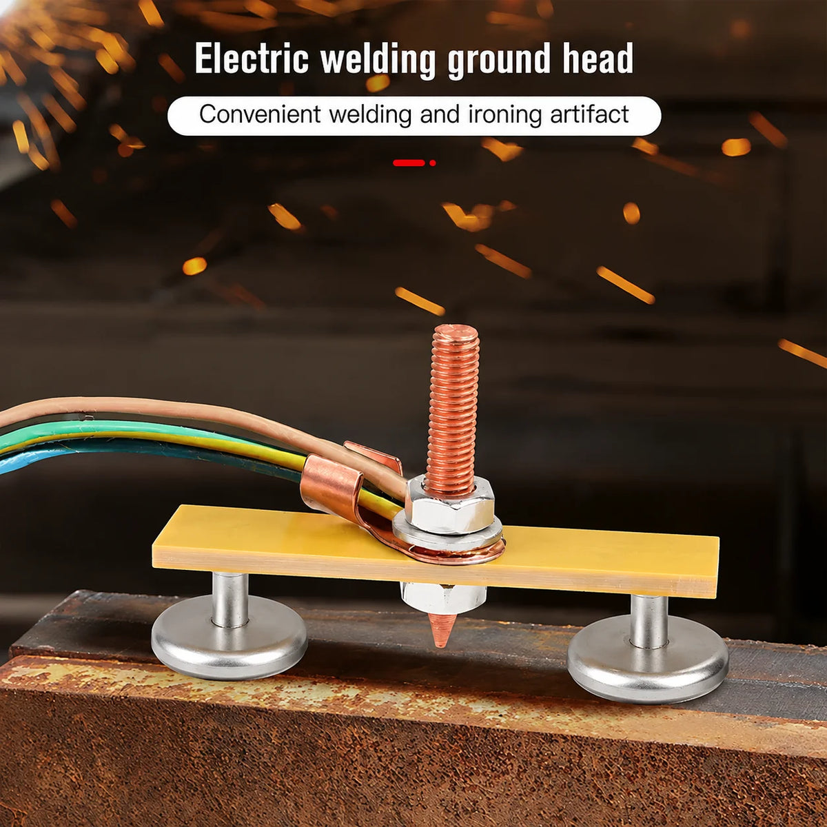 Welding Magnet Clamp Head – Magnetic Ground Holder Fixture Welding Magnet Clamp SPOT