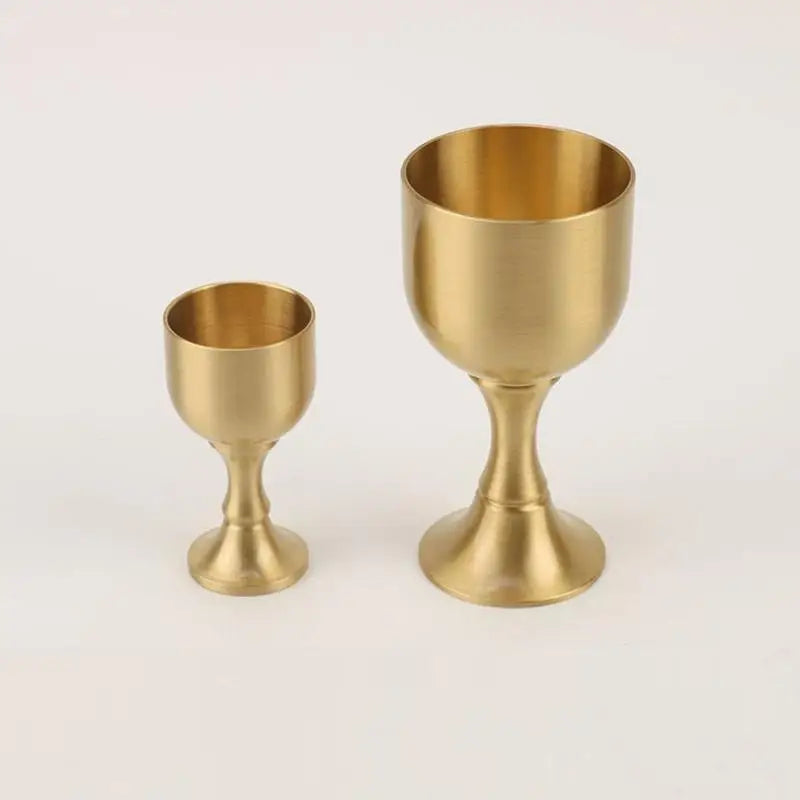 Brass Copper Wine Goblet – Mini Shot Glass & Decor Copper Wine Goblet SPOT