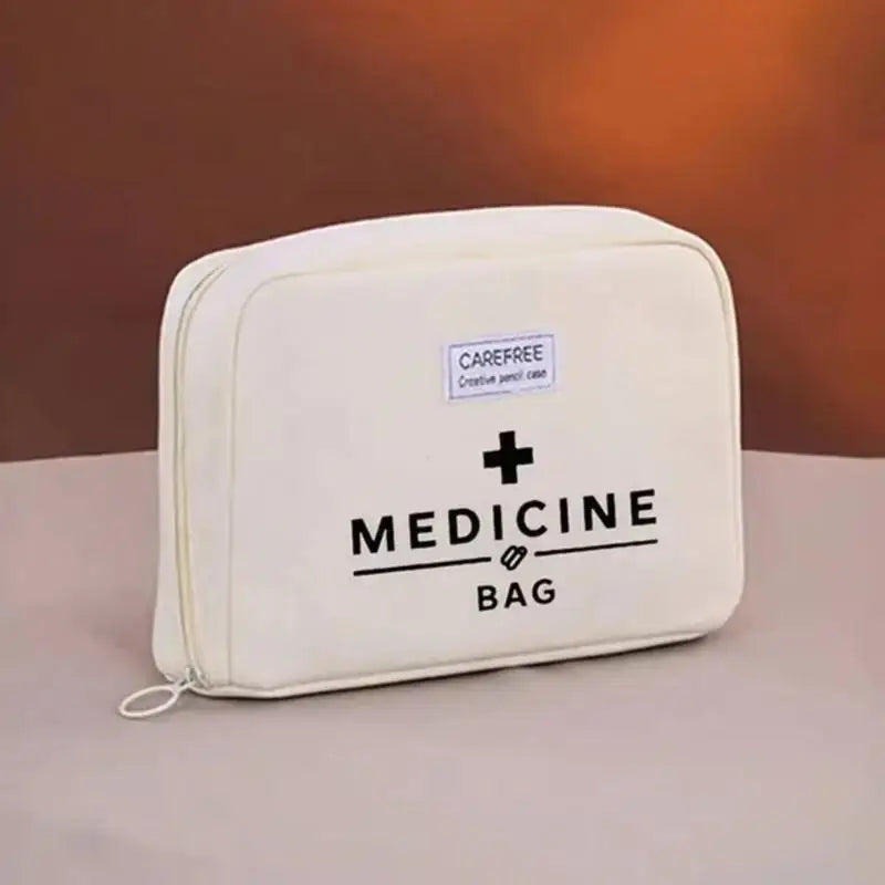 Portable Canvas Medicine Organizer Bag | Travel First Aid Kit Medicine Organizer Bag SPOT A1