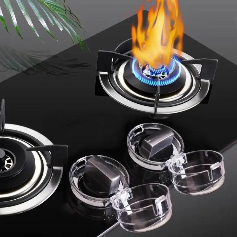 Gas Stove Knob Child Safety Cover – Heat-Resistant 2-Pack Child Safety Cover SPOT