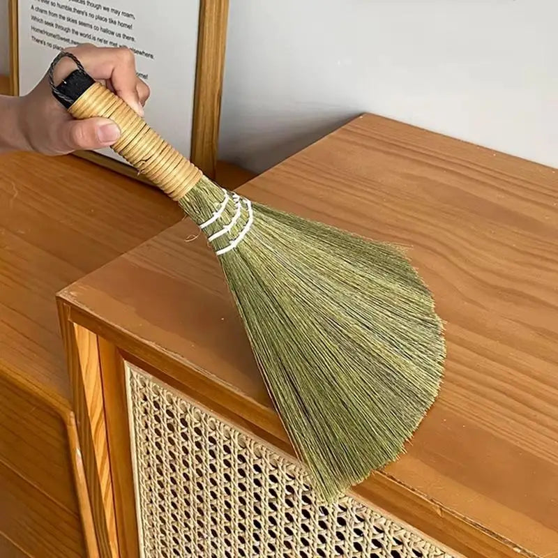 Handmade Miscanthus Natural Broom – Eco-Friendly Sweeper Natural Broom SPOT