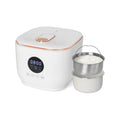 DUTRIEUX Digital Mini Rice Cooker – Non-Stick Multi-Function Mini Rice Cooker SPOT White CN