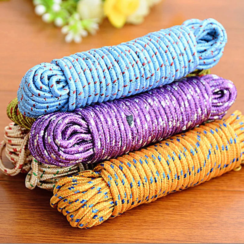 10M Non-Slip Windproof Clothesline – Indoor & Outdoor Drying Rope Clothesline Drying Rope SPOT
