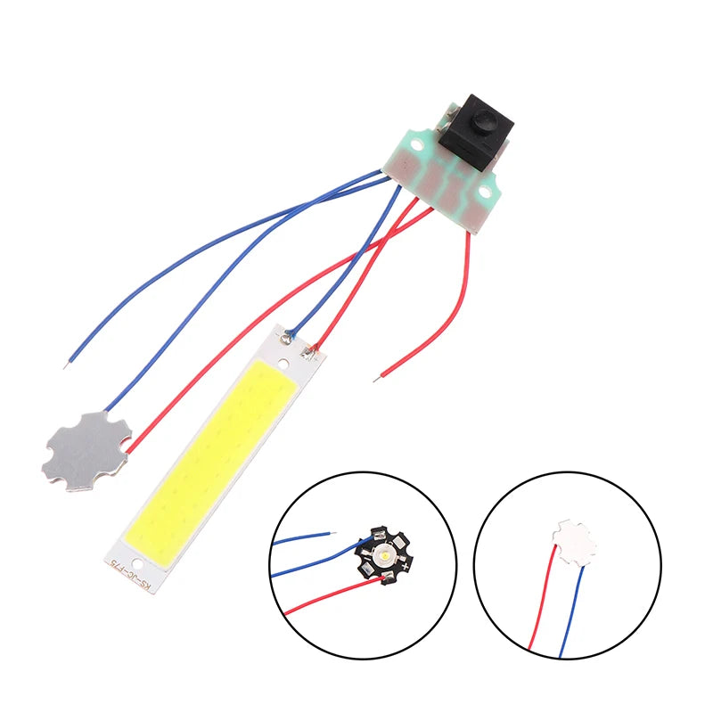 Double LED Light Board with Control Switch – DIY Desk Lamp LED Light Board SPOT