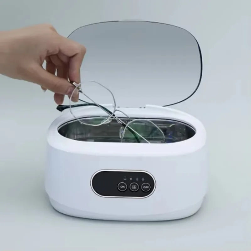 Ultrasonic Cleaner 0.66L Stainless Steel | 46kHz Digital Timer Ultrasonic Cleaner SPOT
