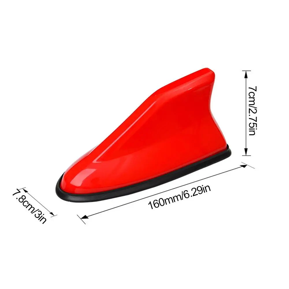 Car Shark Fin Antenna Decorative Cover – Universal Roof Fin Car Antenna Decor SPOT