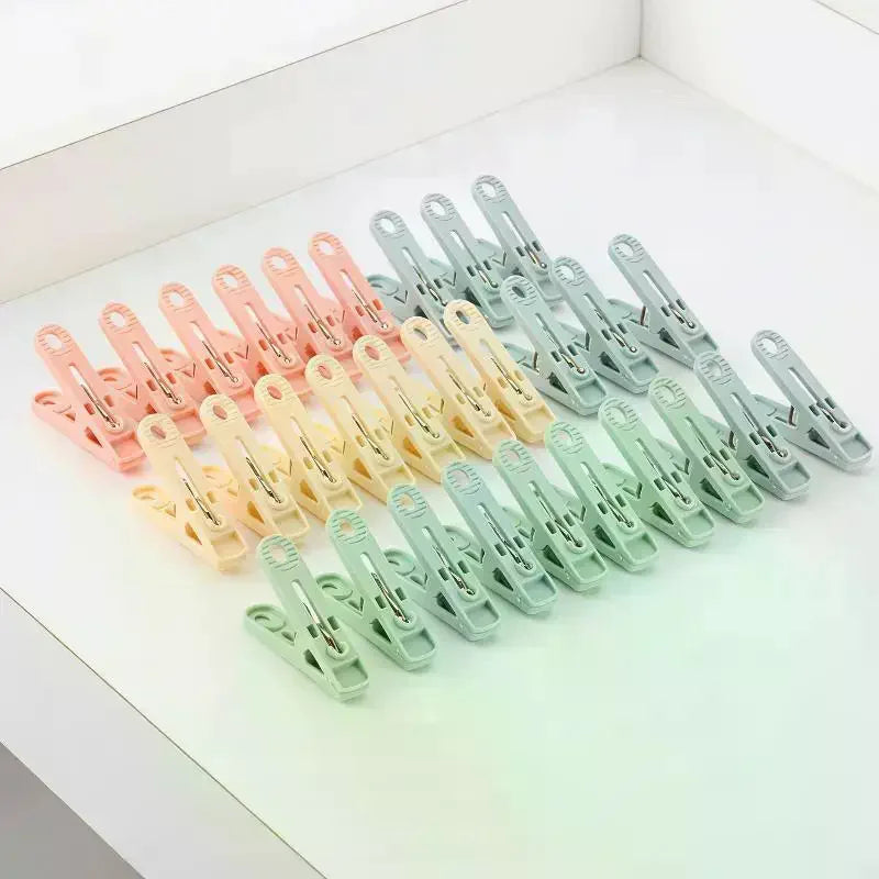 20-Pack Heavy Duty Clothespins – Windproof PP Plastic Clips Laundry Clothespins SPOT
