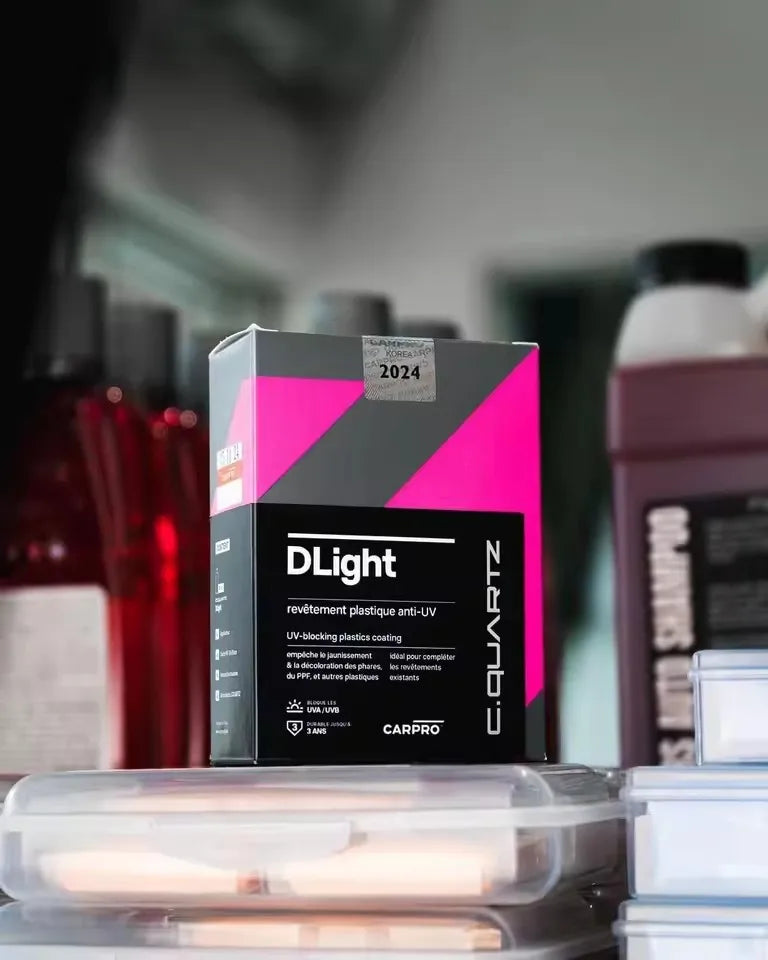 CARPRO CQUARTZ DLight UV Ceramic Coating – PPF & Headlights UV Ceramic Coating SPOT