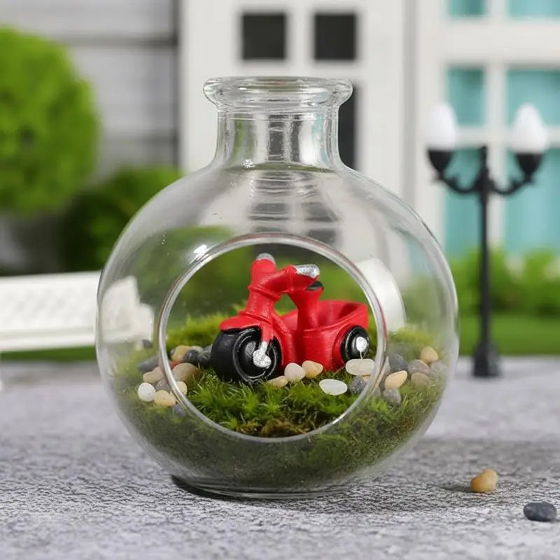 Miniature Motorcycle Ornament – DIY Garden & Craft Decor Miniature Figurine SPOT