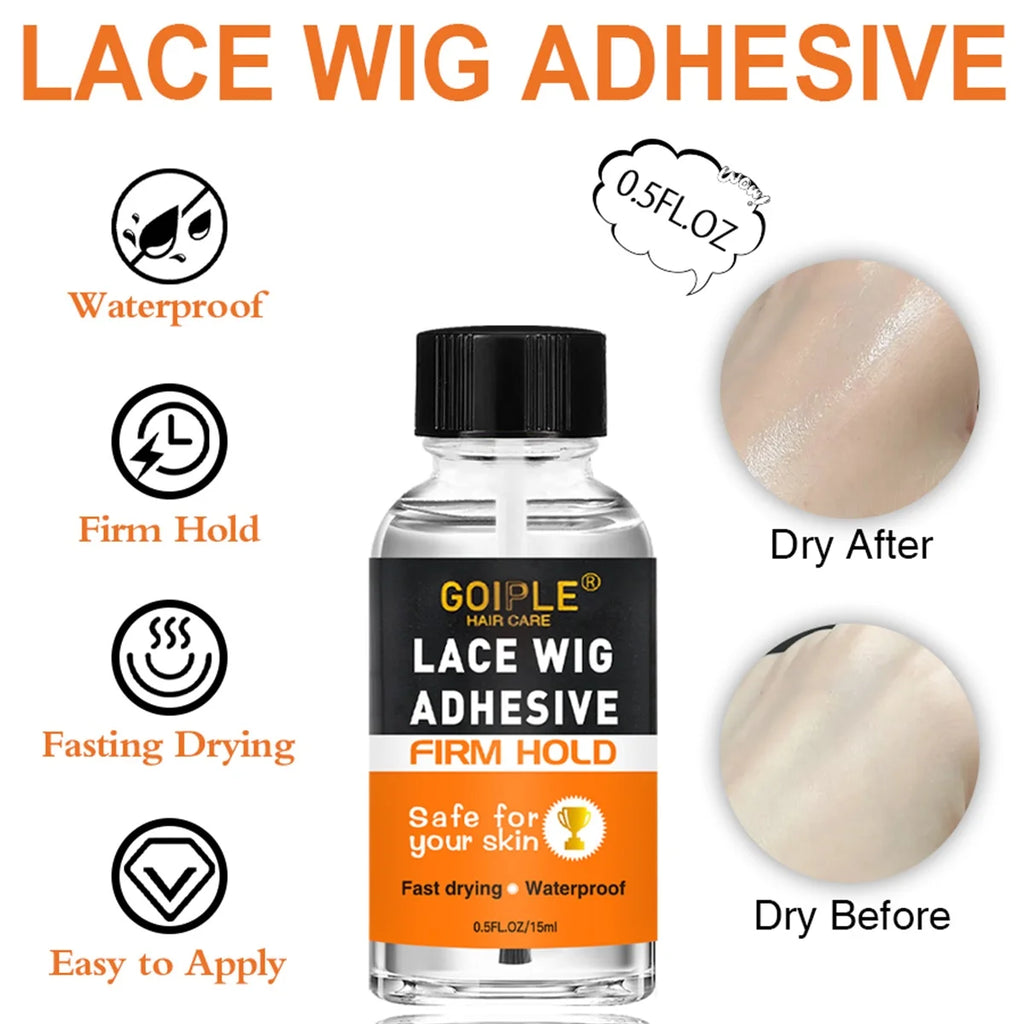Goiple Lace Wig Melting Spray – Firm Hold Waterproof Adhesive Wig Adhesive Spray SPOT