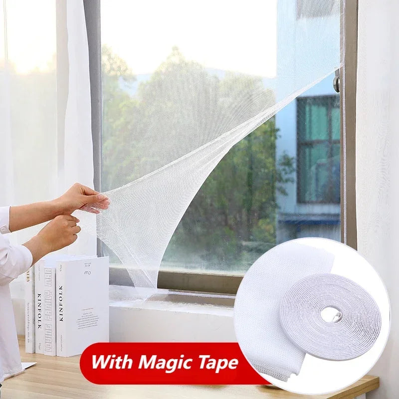 DIY Self-Adhesive Mosquito Window Net – Nylon Insect Screen Insect Window Screen SPOT
