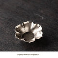 Antique Alloy Lotus Tea Coaster – Zen Heat-Insulated Cup Mat Tea Cup Coaster SPOT A4
