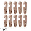 10-Pack 2-in-1 Plastic Hanging Clips – Hook & Clamp Organizer Hanging Clip Organizer SPOT A2 10pcs