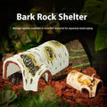 PVC Reptile Hide Cave – Birch Wood Texture for Lizards & Frogs Reptile Hide Cave SPOT Default Title