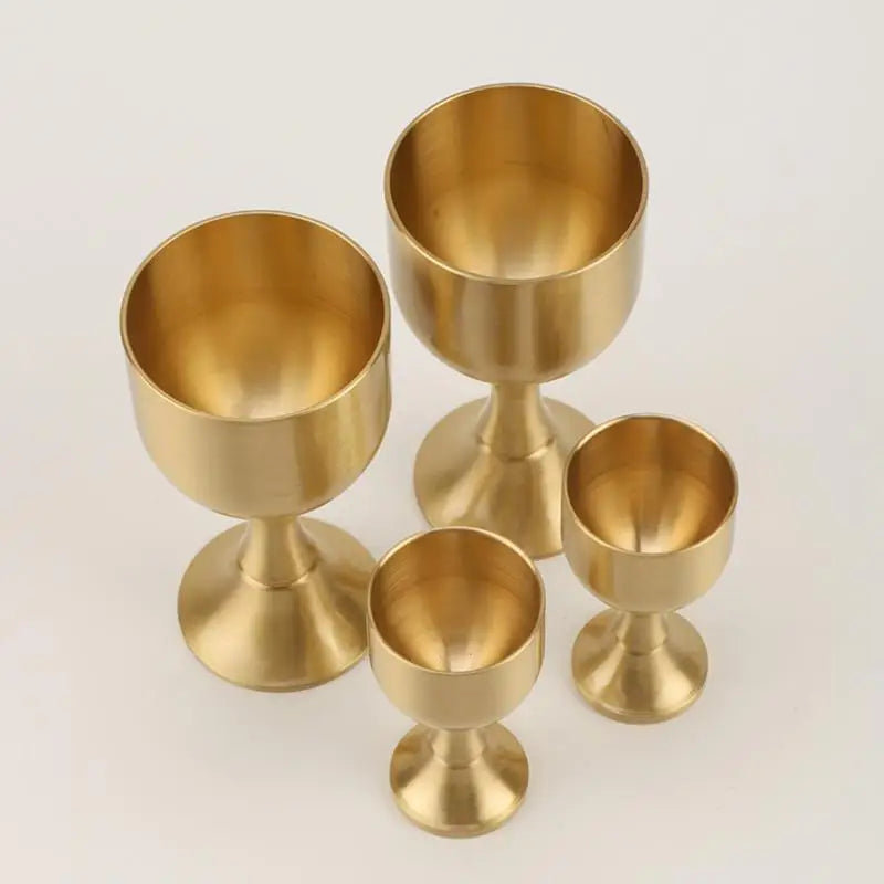 Brass Copper Wine Goblet – Mini Shot Glass & Decor Copper Wine Goblet SPOT