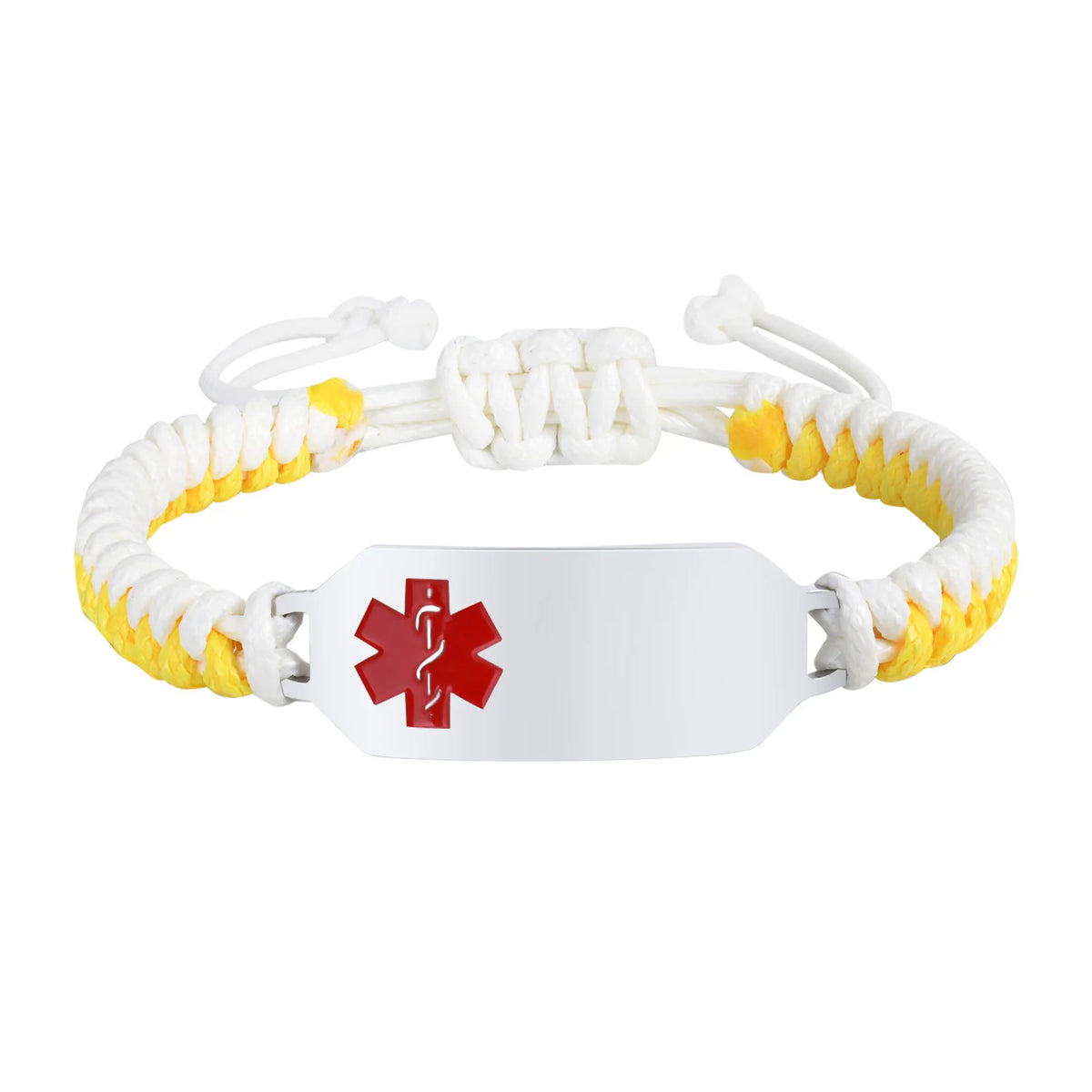 Personalized Medical Alert ID Bracelet – Free Engraving ID Bracelet SPOT BR-1089SWY