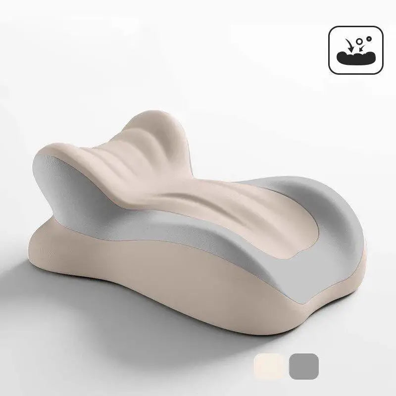 Ergonomic Prone Bed Pillow – Stomach Lying Support Cushion Bed Support Pillow SPOT A11