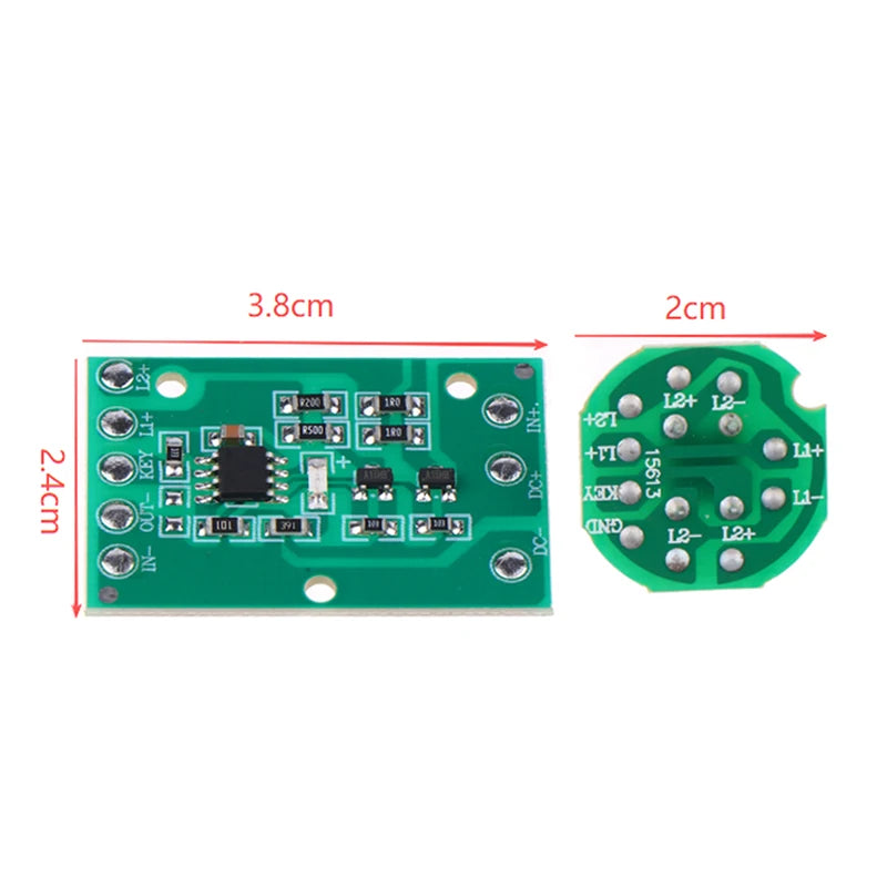 HZ-8813 Flashlight Driver Board PCB – T6/U2/L2 3 & 5 Mode Flashlight Driver Board SPOT