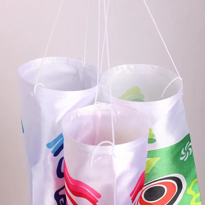 Japanese Koinobori Carp Windsock – Satin Festival Decor Flag Festival Yard Decor SPOT