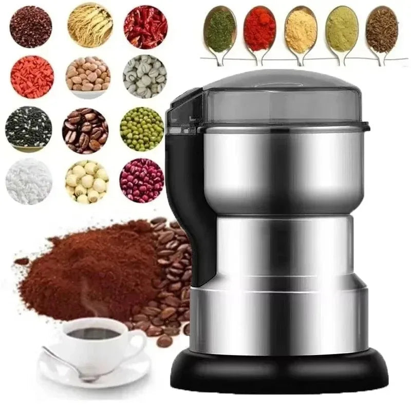 NOCCLILI 400W Electric Coffee & Spice Grinder – Nuts, Grains Electric Spice Grinder SPOT