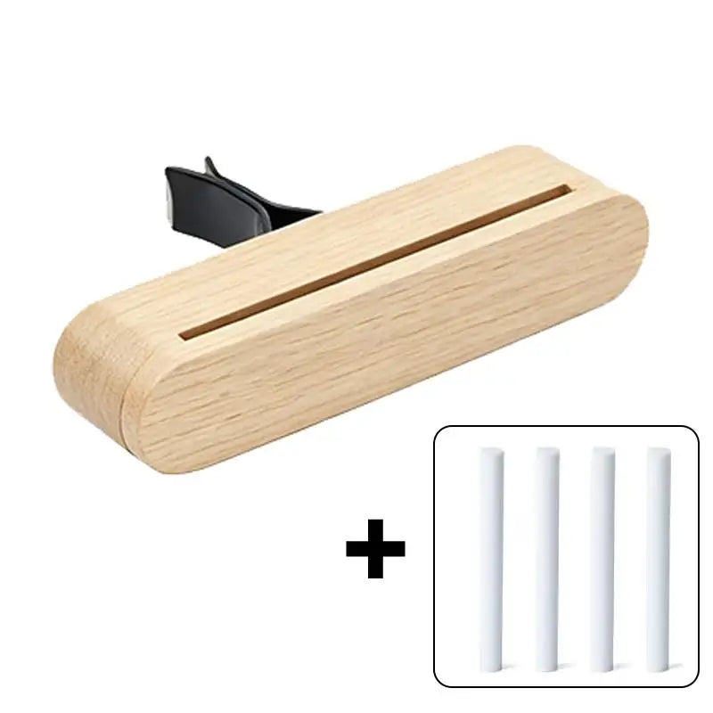 Refillable Wooden Car Air Vent Diffuser Clip | Aromatherapy Car Vent Diffuser SPOT A1