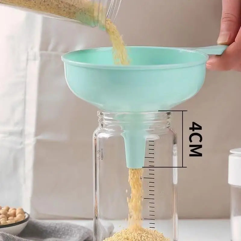 Wide-Mouth Food-Grade Kitchen Funnel – Leakproof Liquid Pour Kitchen Funnel SPOT
