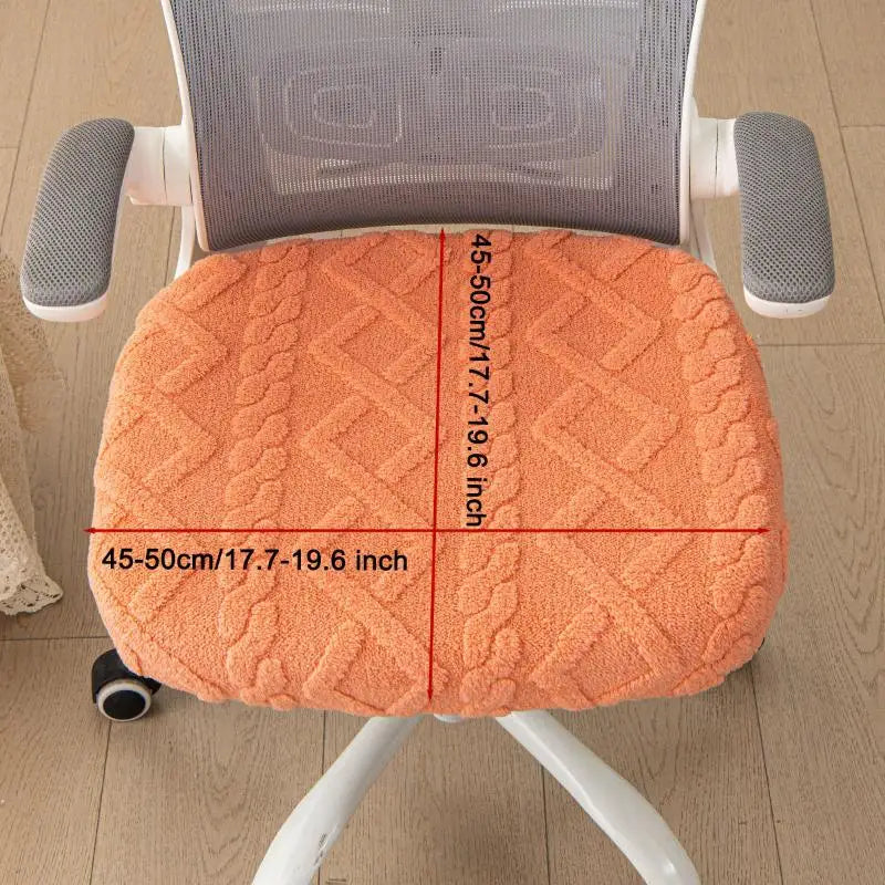 Stretch Office Chair Seat Cover – Washable Elastic Slipcover Chair Seat Cover SPOT A7