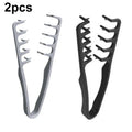 Z-Shape Comb for Men – Textured Fluffy Hair Styling Tool Hair Styling Comb SPOT Grey 1pcs Black 1pcs