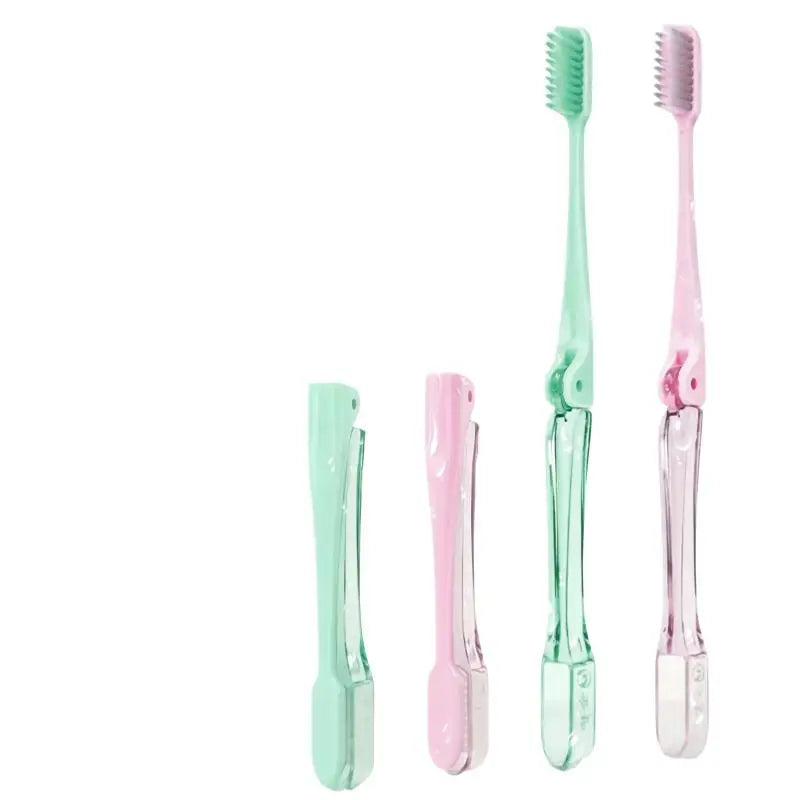 Folding Travel Toothbrush – Portable Mini Soft Bristles Travel Toothbrush SPOT