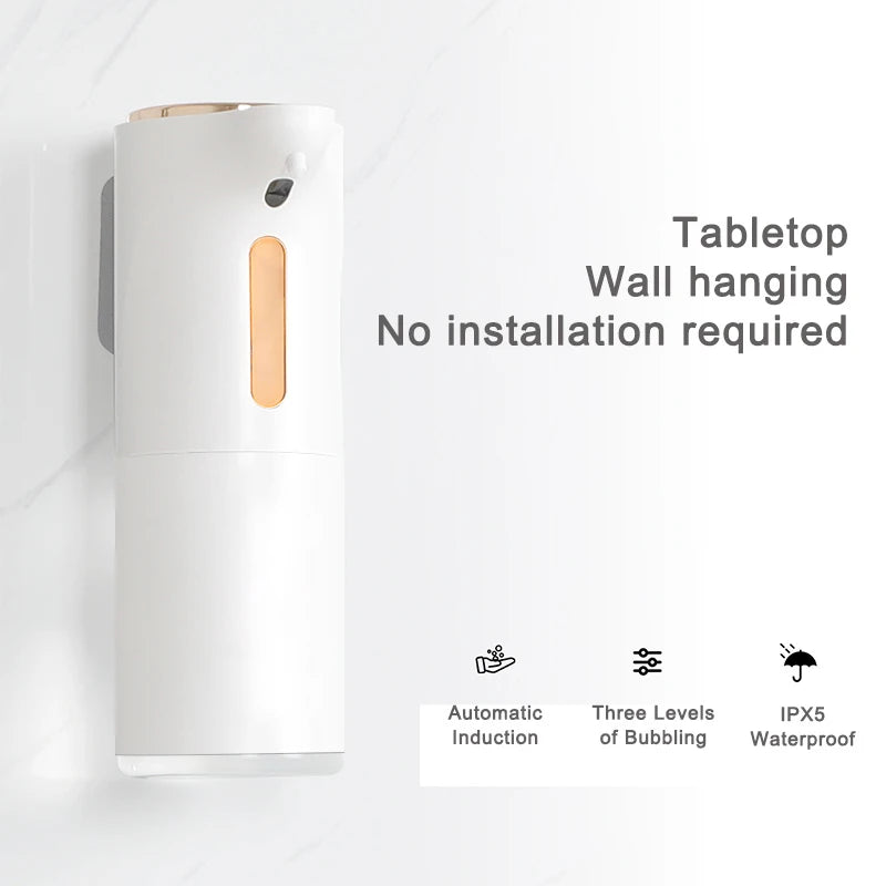 Rechargeable Automatic Foam Soap Dispenser | 3-Level Sensor Automatic Soap Dispenser SPOT