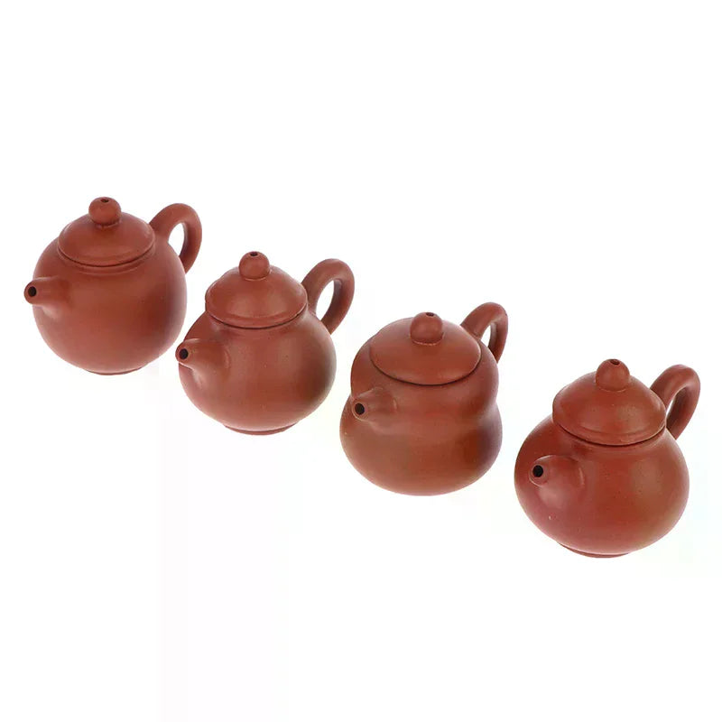 Mini Purple Clay Teapot 25ml – Handmade Pocket Travel Tea Set Mini Clay Teapot SPOT