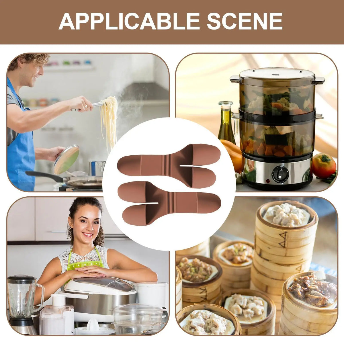 Silicone Mini Pinch Oven Mitts – Heat-Resistant Finger Guards Silicone Oven Mitts SPOT