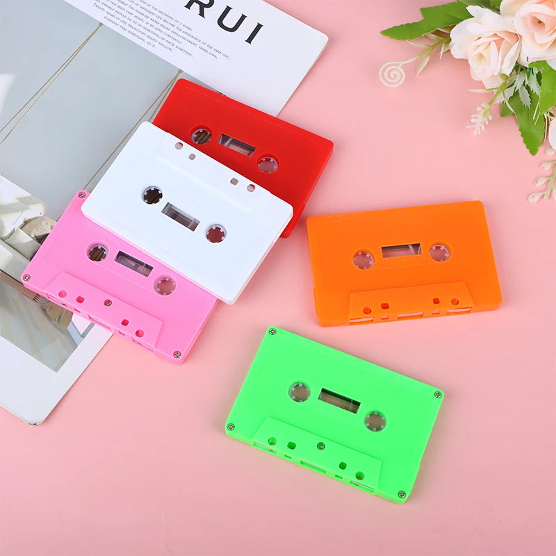 Blank Cassette Tape Shell – Empty Color Audio Tape Case Cassette Tape Shell SPOT
