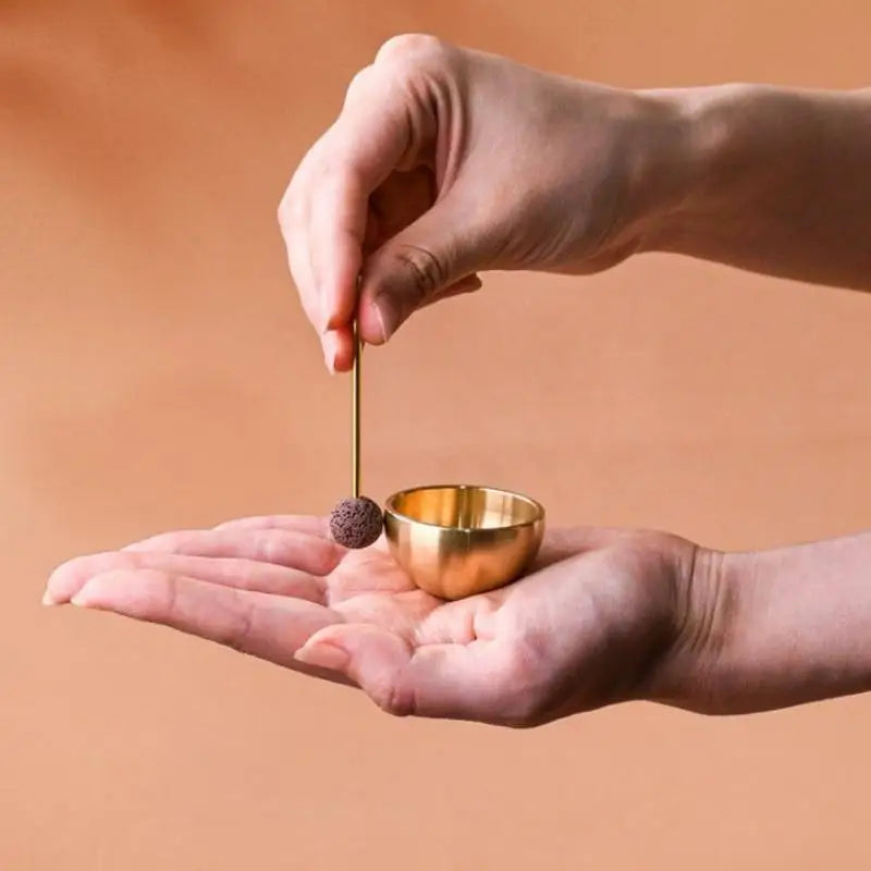 Mini Copper Singing Bowl Set – Yoga & Meditation Sound Bowl Meditation Singing Bowl SPOT