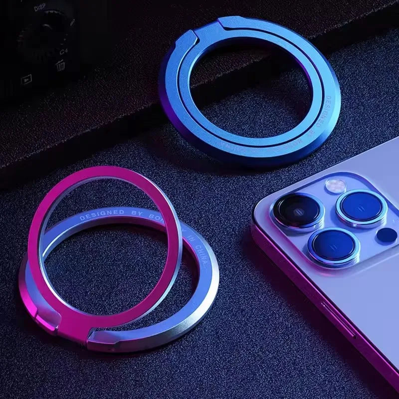Magnetic Phone Ring Holder – 360° Rotatable MagSafe Kickstand Phone Ring Holder SPOT