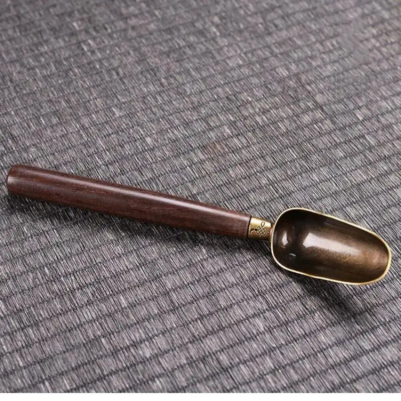 Vintage Wood Tea Scoop – Chinese Tea Ceremony Spoon Tea Ceremony Scoop SPOT A4