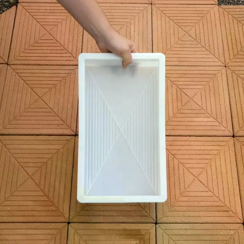 Reusable Concrete Paving Stone Mold – Square Garden Path Tile Concrete Paving Mold SPOT