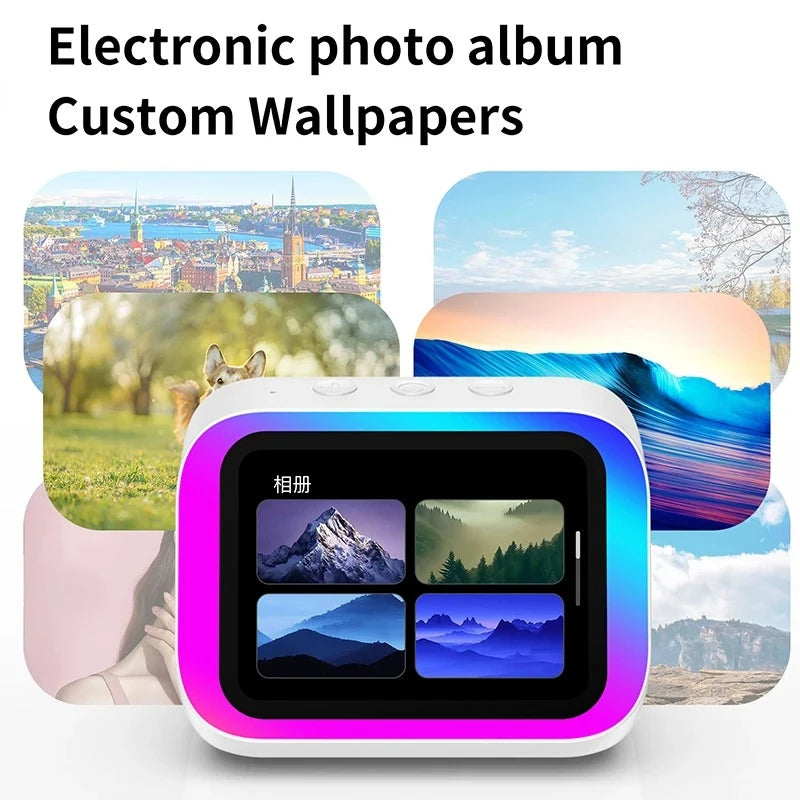 Smart Bluetooth Alarm Clock Speaker – Night Light & Weather Display Smart Alarm Clock SPOT