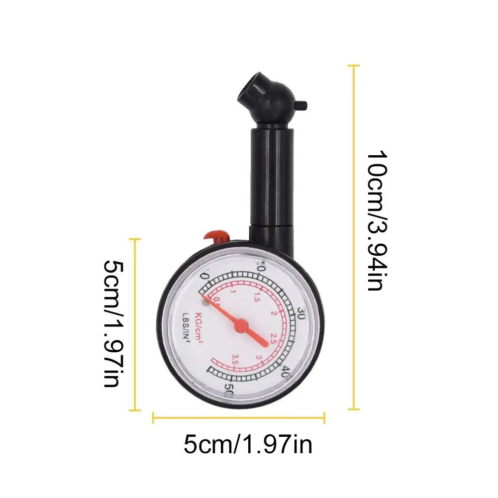 Dial Tire Pressure Gauge for Cars, Trucks & Motorcycles Tire Pressure Gauge SPOT